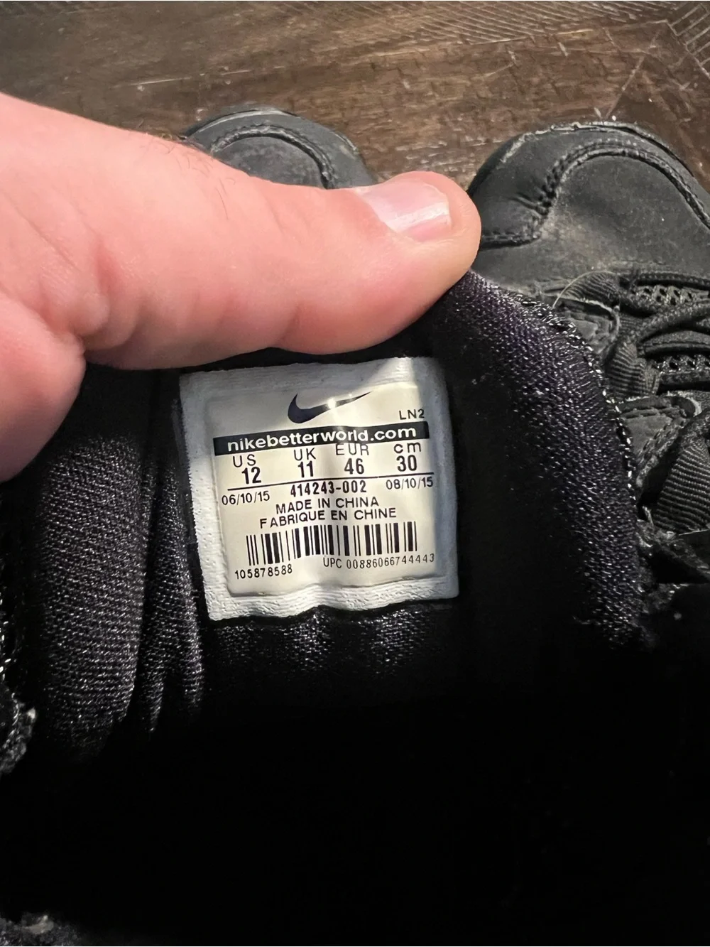 Used Nike CB 34 sz 12m